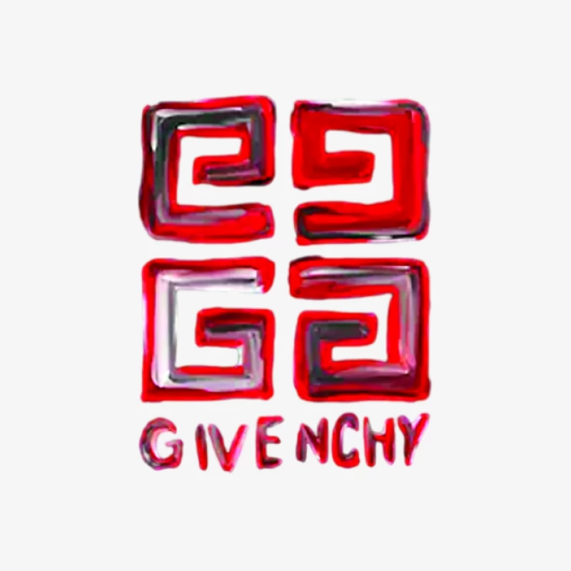 Modernes Givenchy-Logo-Design Herren Pullover Sweatshirt
