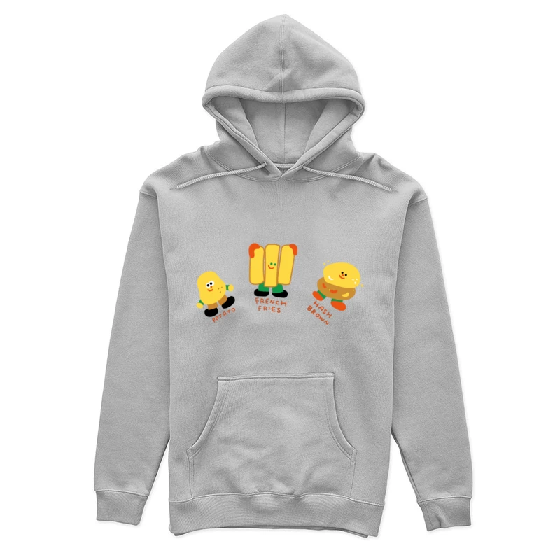 Fröhliche Kartoffelfreunde Damen Pullover Hoodie
