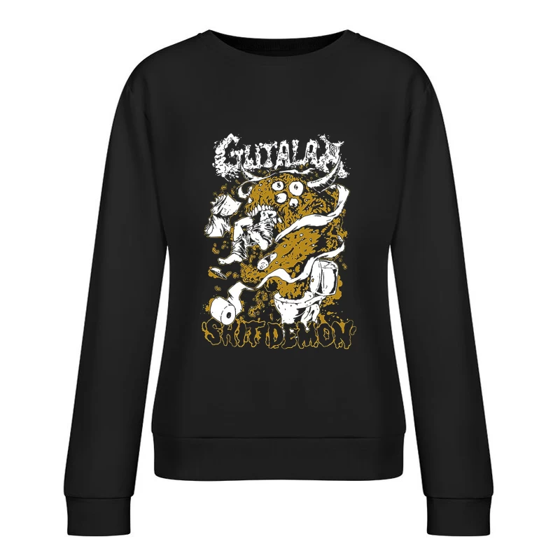 Gutalax Shitdemon Female Pullover Sweatshirt