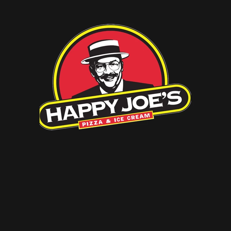 Happy Joe's Pizza & Ice Cream Vintage Restaurant Logo Male T-Shirt