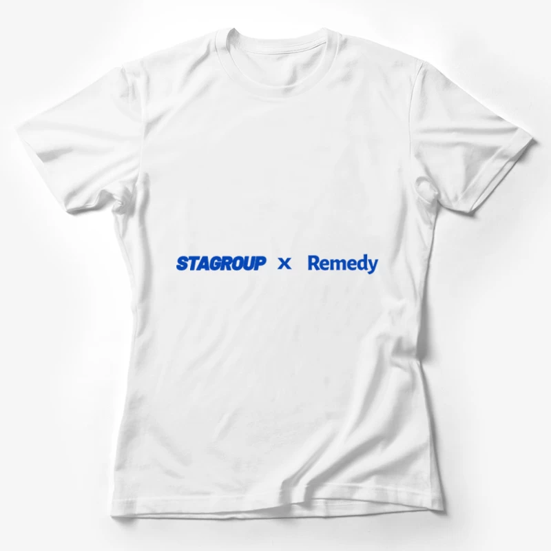 Stagroup und Remedy Kollaboration Logo Damen T-Shirt