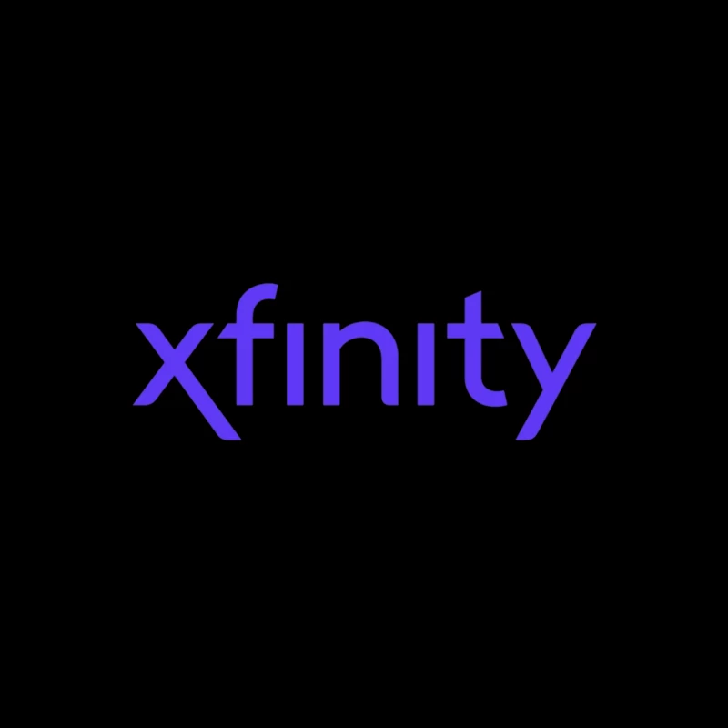 Purple Xfinity Corporate Logo Mouse Pad