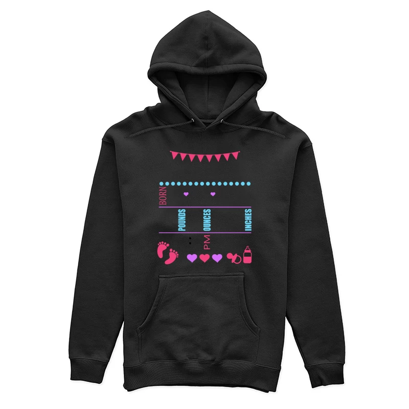 Design de naissance pour bébé Femme Sweat à capuche