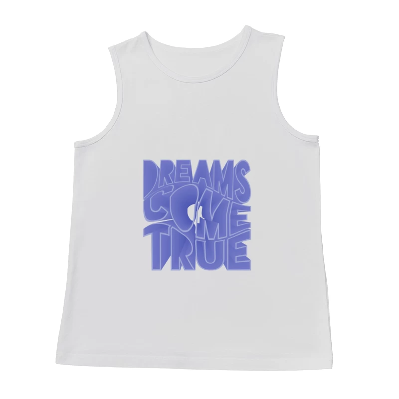 Träume werden wahr Schriftzug Herren Tanktops