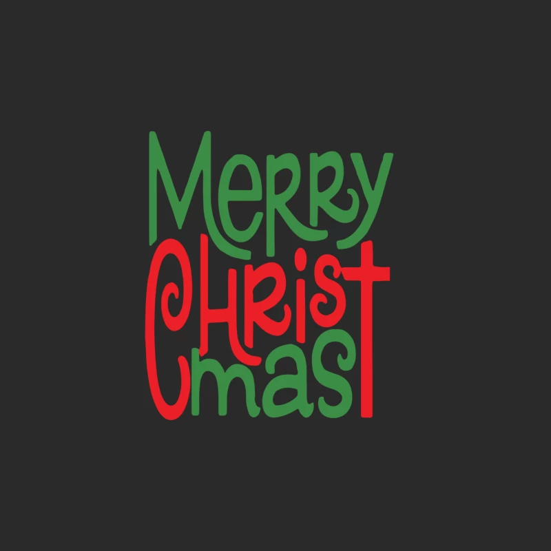 Raglan Merry Christmas Baseball Cap