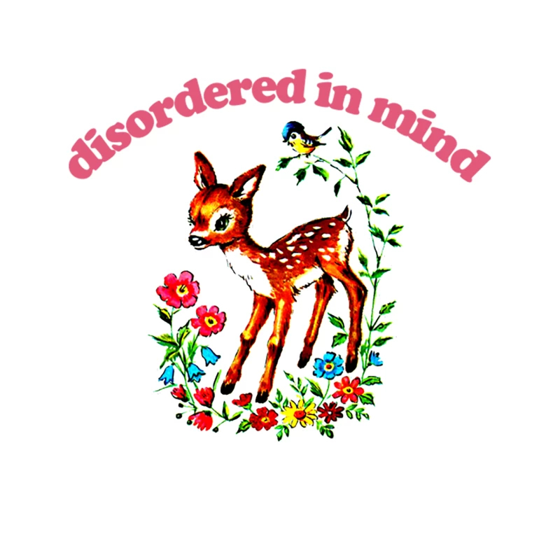 Disorded In Mind  Existentialist Meme Design Tapestry