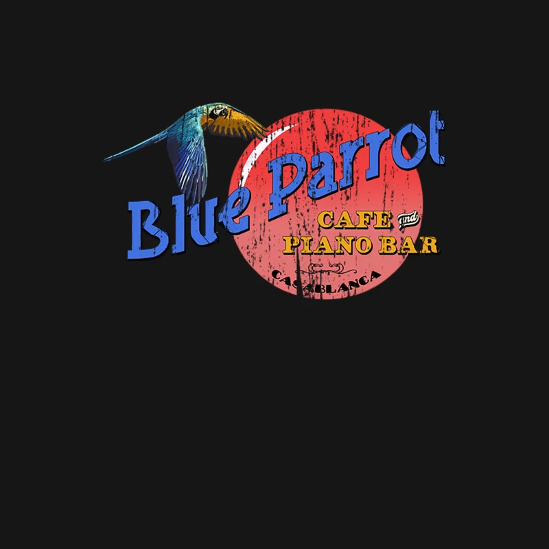 Blue Parrot Cafe & Piano Bar Female Long Sleeve T-Shirt