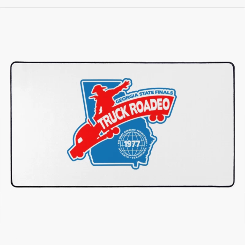 Truck Rodeo Desk Mat