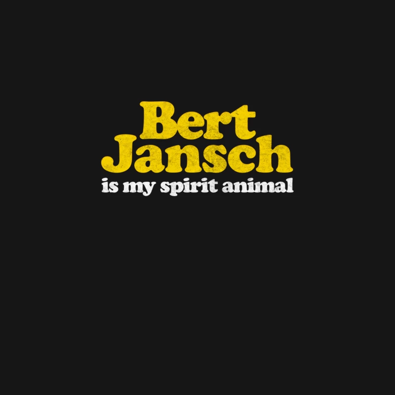 Bert Jansch Is My Spirit Animal  Retro Faded Style Desk Mat