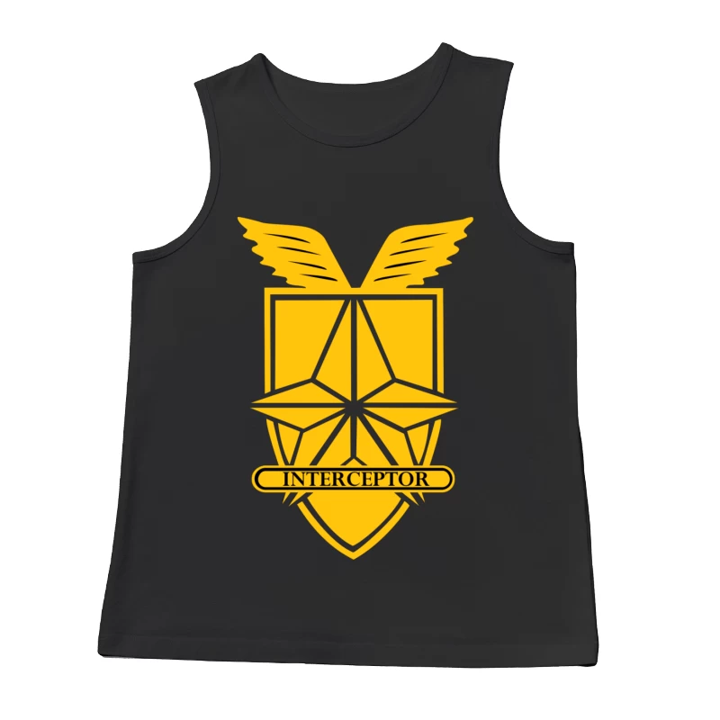 Interceptor Badge Male Tank Top