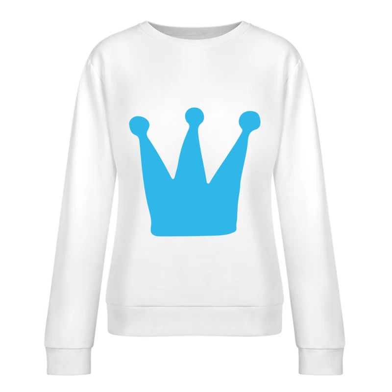 Icône Couronne Bleue Femme Sweat-shirt à enfiler