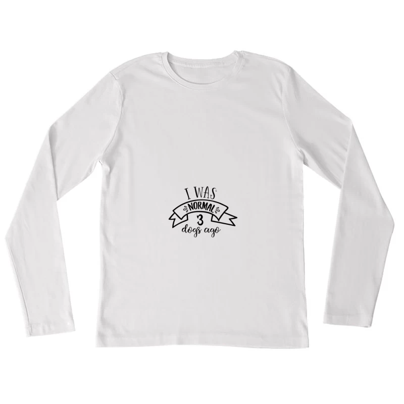 Lapin mignon parmi les fleurs d'un arbre Femme Manches Longues T-Shirt