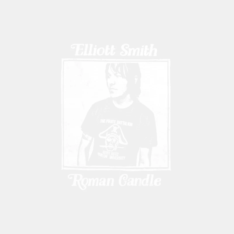 Elliott Smith Roman Candle  Vintage Styled Fan Art Design Male Tank Top