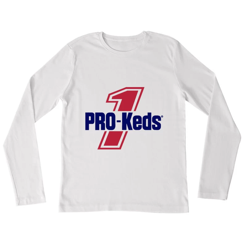 PRO-Keds Classic Sportswear Brand Logo Female Long Sleeve T-Shirt