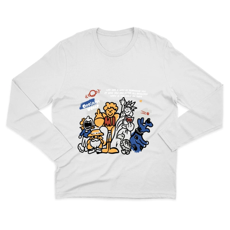 Abenteuer in einer gewöhnlichen Welt Herren Langarm T-Shirt