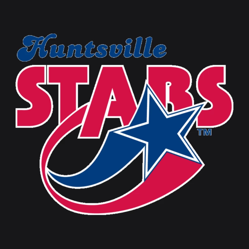 Huntsville Stars Logo Male Pullover Hoodie