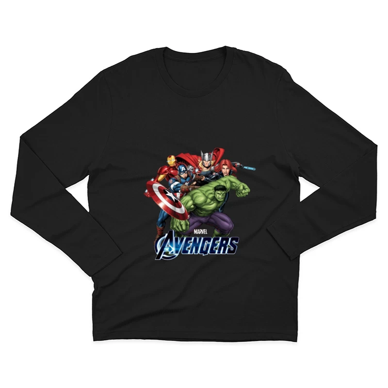 Marvel's Avengers Team Male Long Sleeve T-Shirt