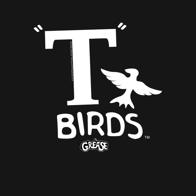 T-Birds Logo from Grease Musical Male T-Shirt