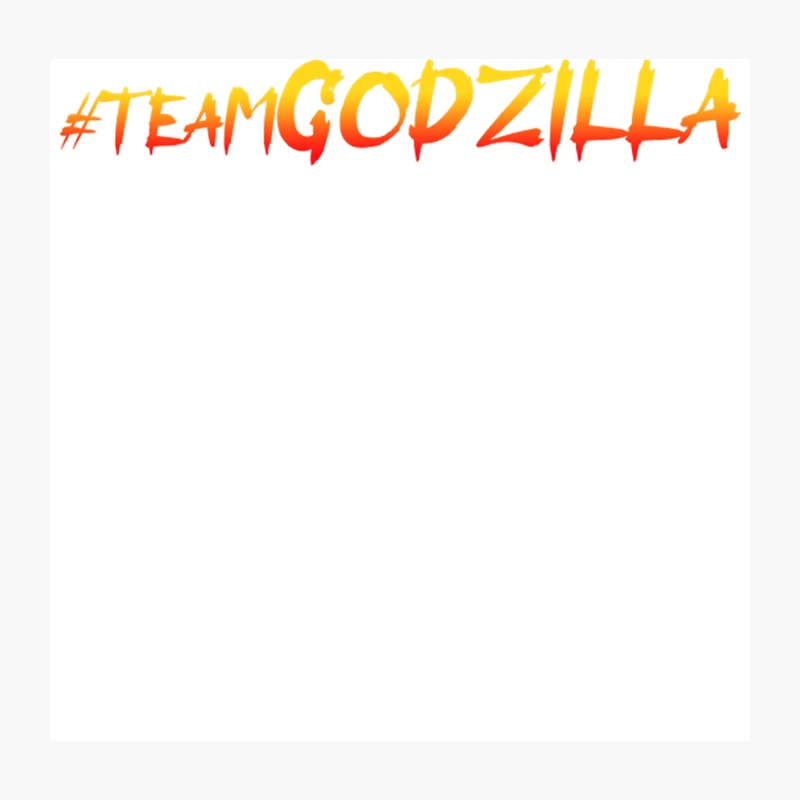 TeamGodzilla for Godzilla vs Kong movie Throw Pillow