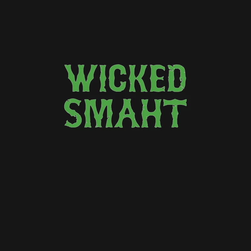 Wicked Smaht Funny (2) Desk Mat