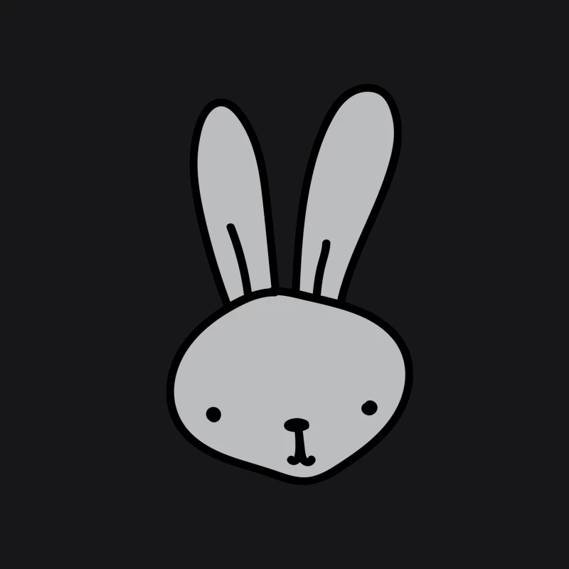 Illustration d'un lapin mignon Femme Sweat à capuche