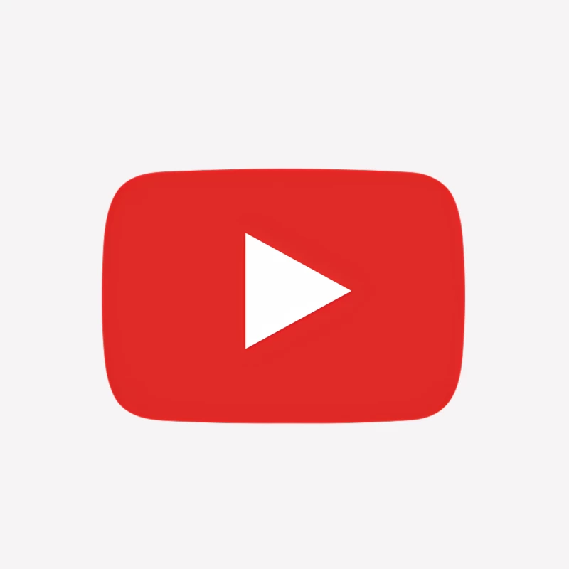 YouTube Red Play Button Logo for Video Streaming Platform Male T-Shirt