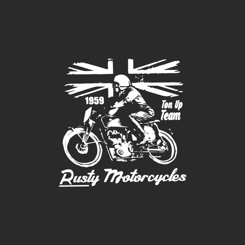 Rusty Motorcycles Baseball Cap