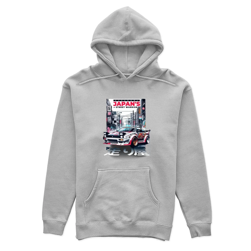 Cyberpunk AE86: Japan's Street Warrior Art Female Pullover Hoodie