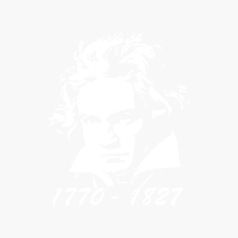 Beethoven Tribute Cotton Tote Bag