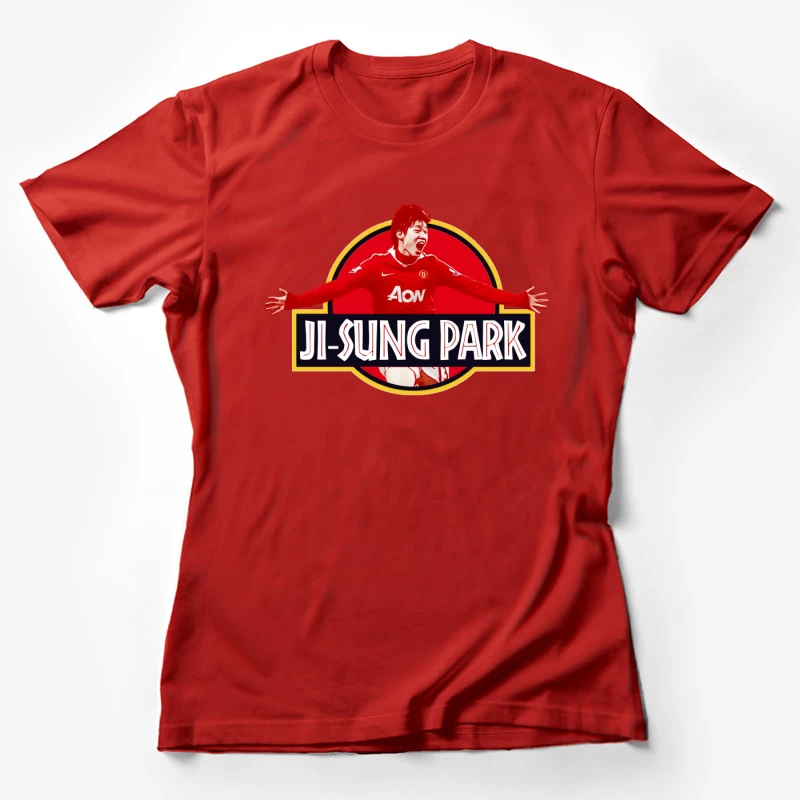 Retro Man United - PARK JI SUNG Female T-Shirt