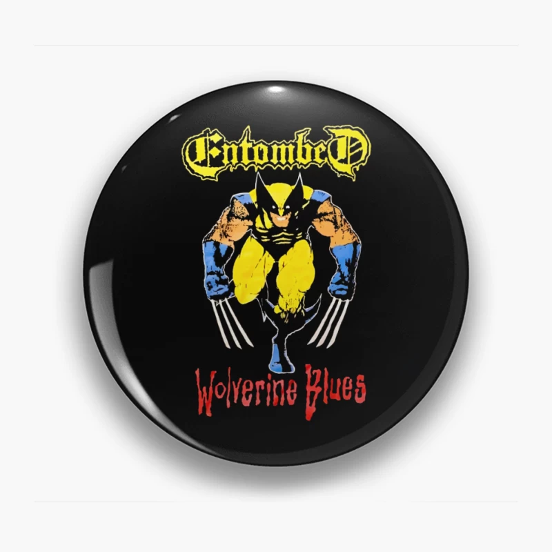 Entombed Wolverine Blues Pin