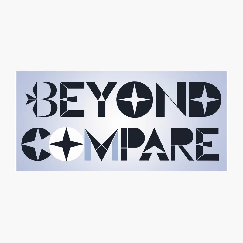 Beyond Compare: Innovative Typography and Logo Design Coffee Mug