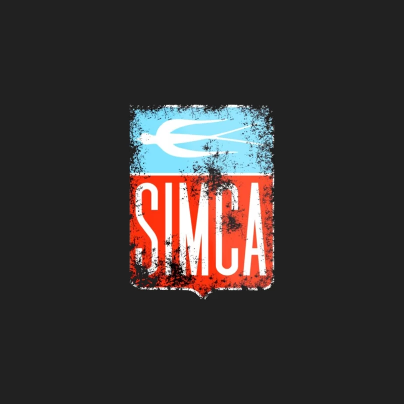 Vintage Simca old bird emblem Bucket Hat