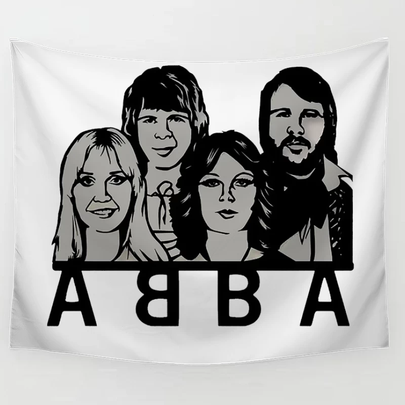 Abba Band Tapestry