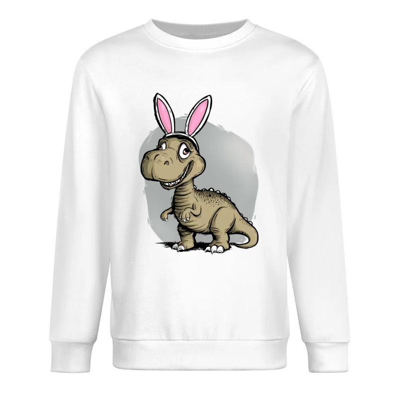 Dino avec oreilles de lapin Homme Sweat-shirt à enfiler