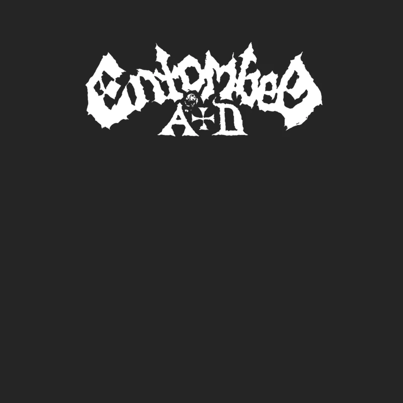 Entombed White Logo Female Pullover Sweatshirt