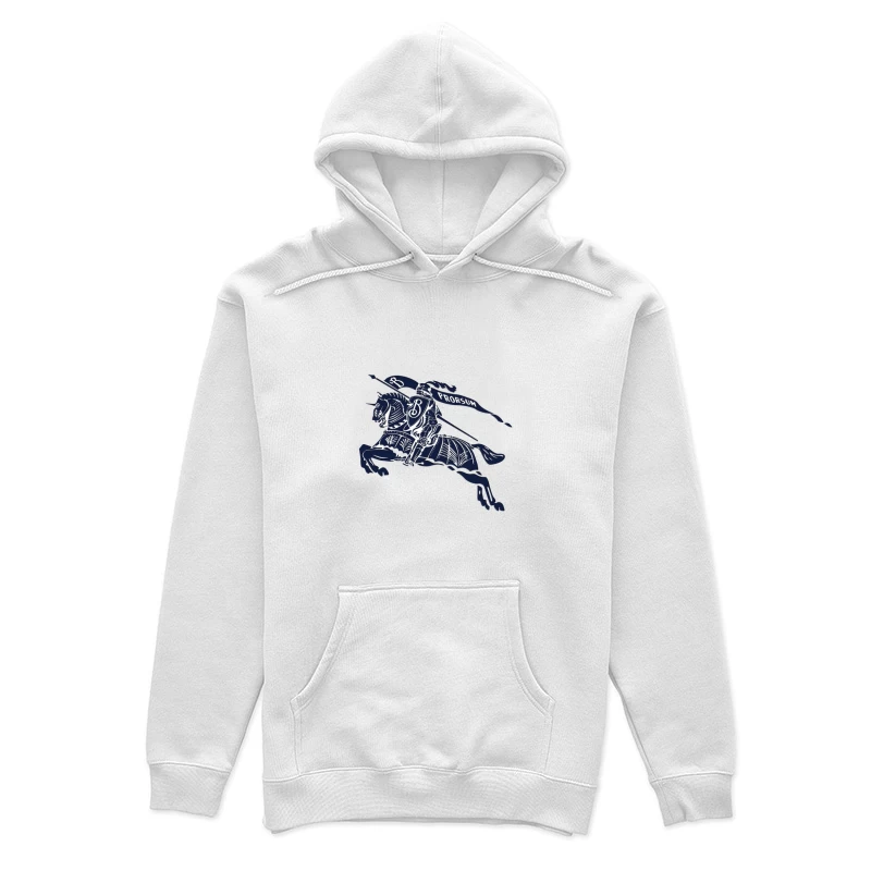 Ritter auf einem Pferd Damen Pullover Hoodie
