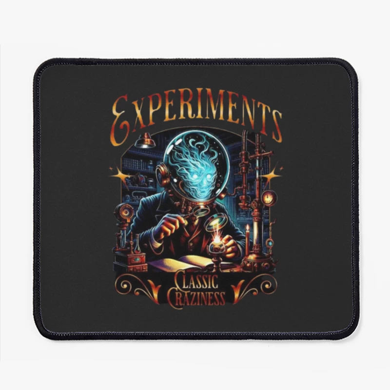 Steampunk Mad Scientist's Laboratory: Classic Experiments Mouse Pad