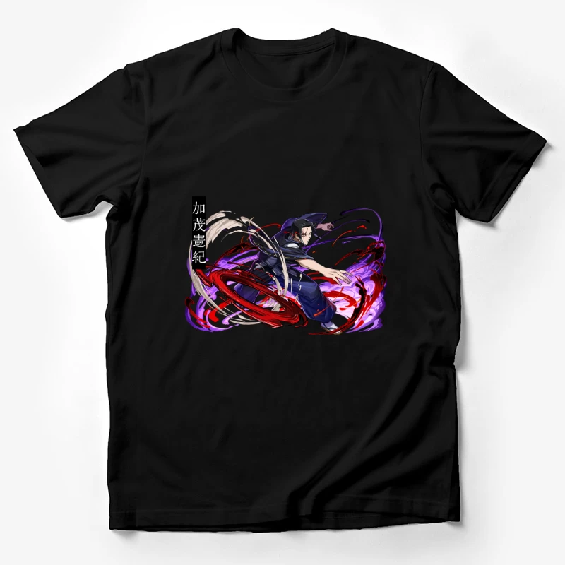 Samurai mit magischen Effekten Herren T-Shirt