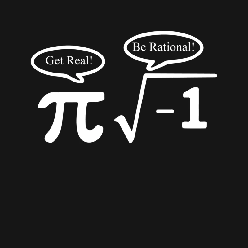 Be Rational Get Real Nerdy Geek Pi Nerd Mouse Pad