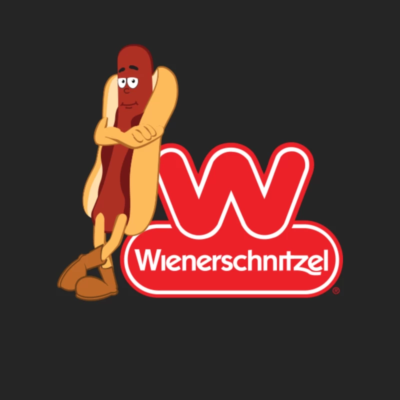 Wienerschnitzel Male Pullover Sweatshirt