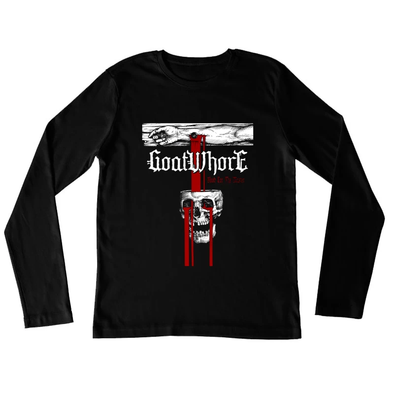 Goatwhore Blood For The Master Female Long Sleeve T-Shirt