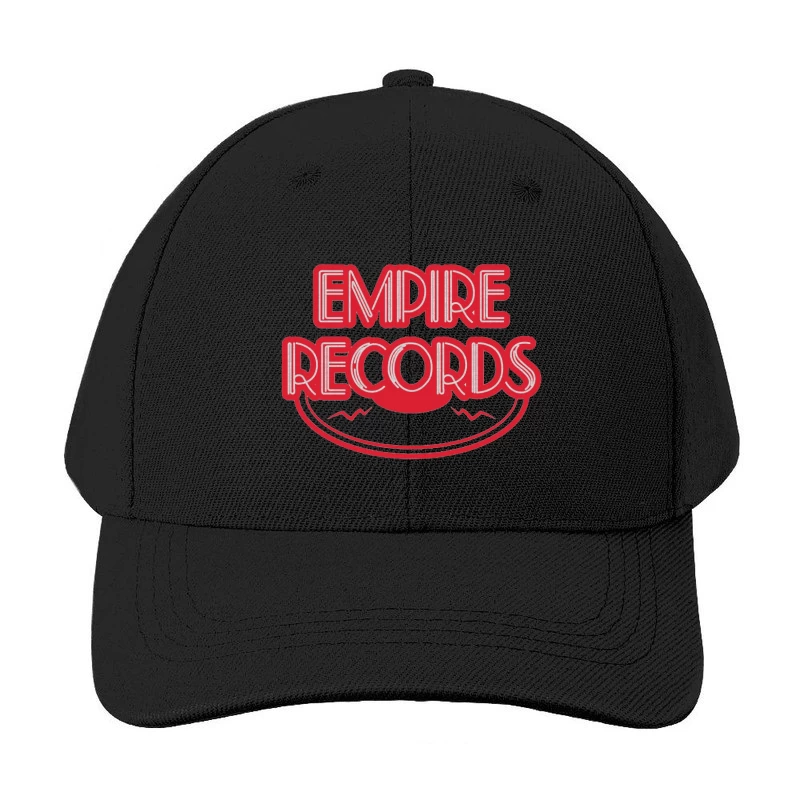 Vintage Empire Records Red Logo Design Baseball Cap