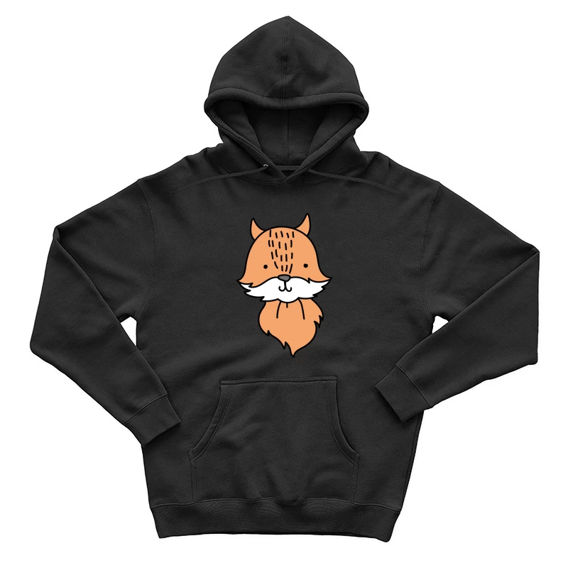 Illustration adorable de renard Homme Sweat à capuche