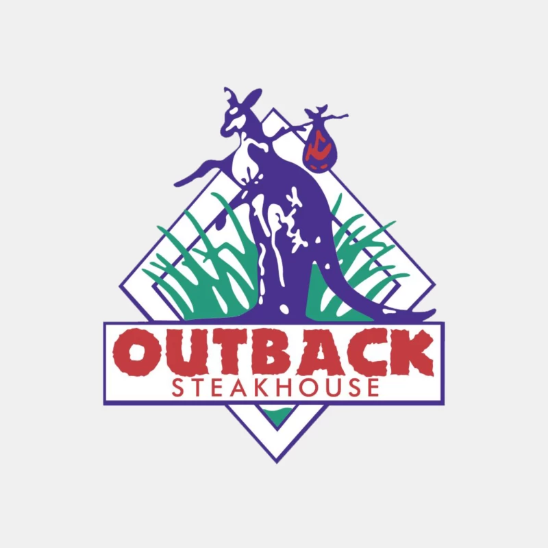 outback steakhouse logo 3 Male Tank Top
