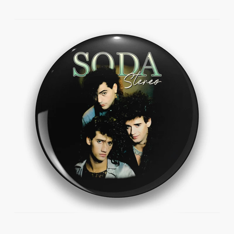 Soda Stereo Band Vintage Pin