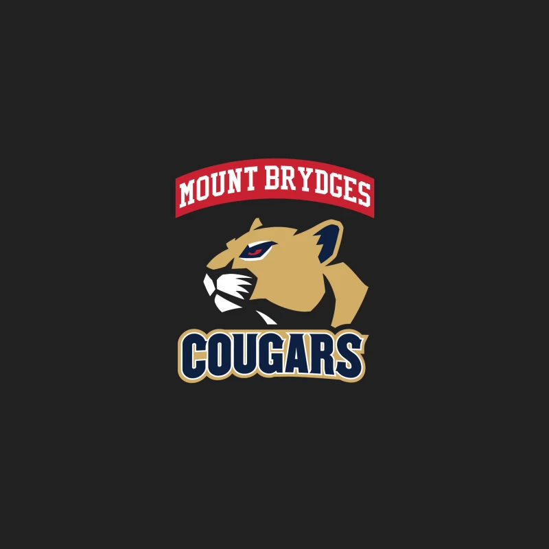 Mount Brydges Cougars Team Logo Bucket Hat