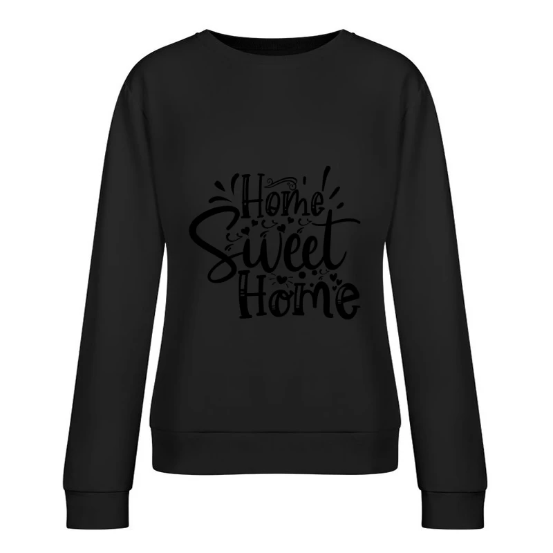 Symbole du cœur en ligne Femme Sweat-shirt à enfiler