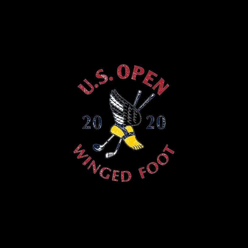 2020 US Open Golf Championship at Winged Foot Logo Design Travel Mug