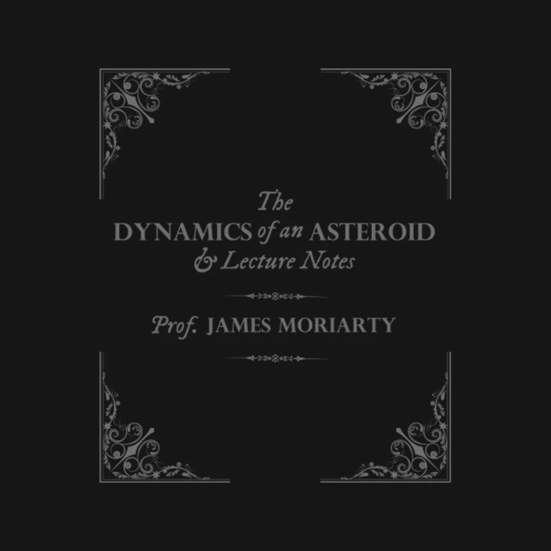 The Dynamics of an Asteroid by Prof. James Moriarty Mouse Pad